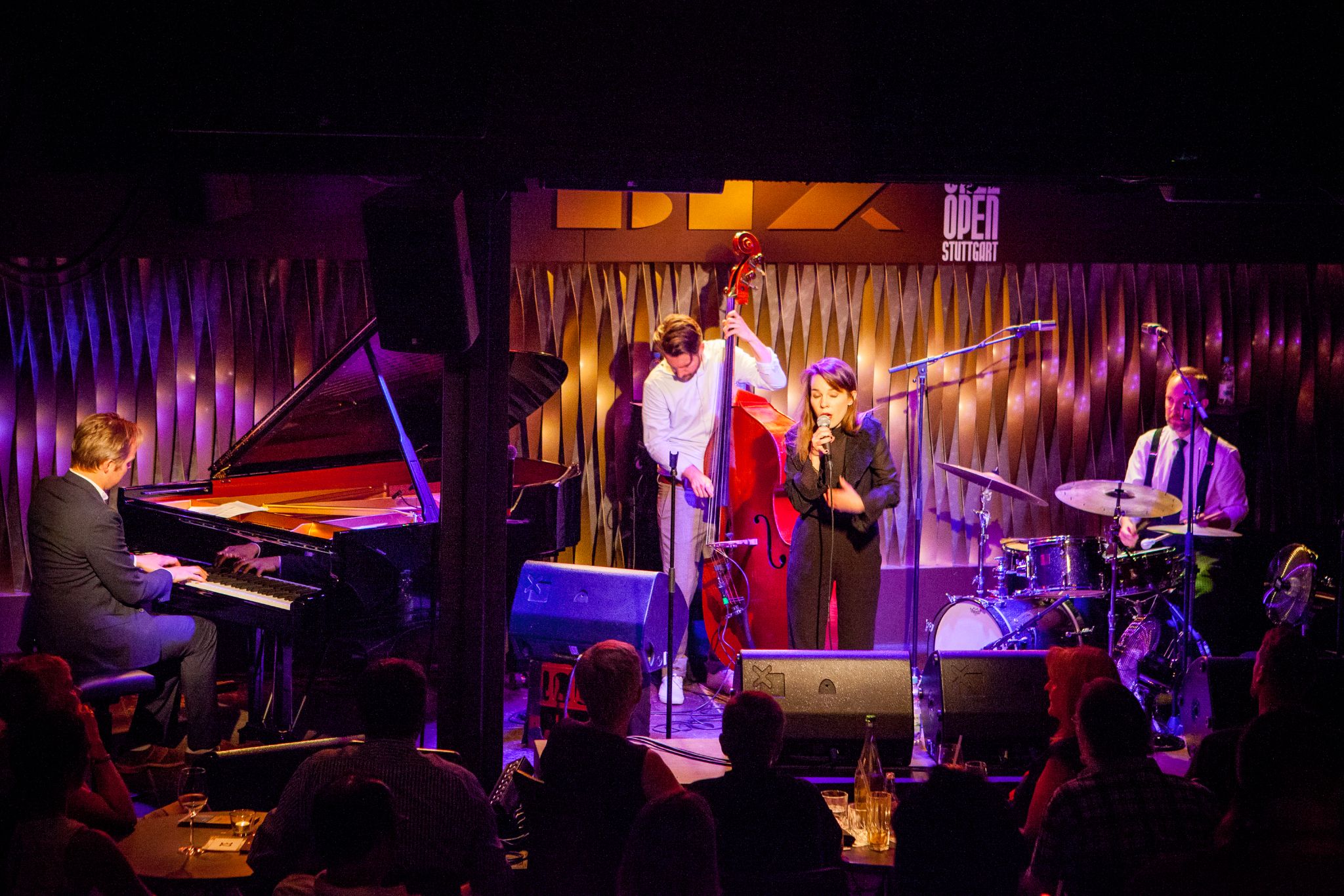 Isabella Lundgren at the Stuttgart Bix Jazzclub